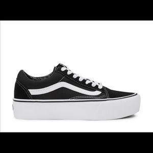 Platform Vans size 8.5 Women’s!